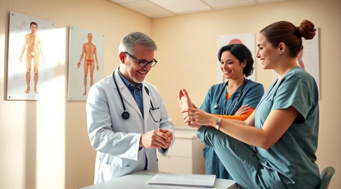 Hoe werkt de samenwerking tussen de huisarts en de podotherapeut?