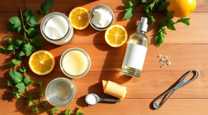 Maak je eigen natuurlijke deo-stift en body spray